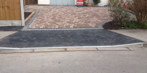 new kerb installation